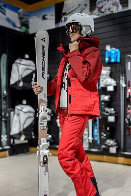 Превью  Куртка горнолыжная VIST Crystal Stone Truered